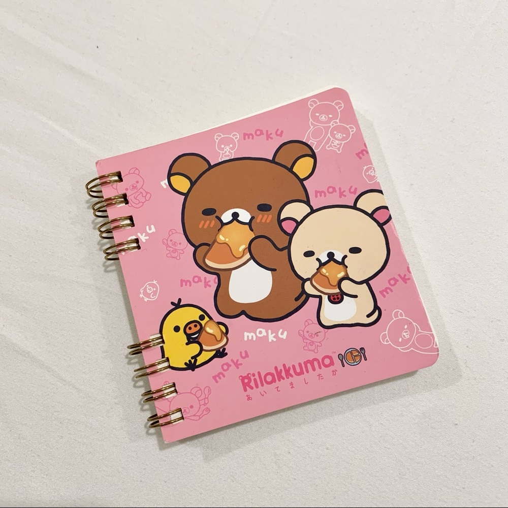✨ MINI RILAKKUMA NOTEBOOK ✨